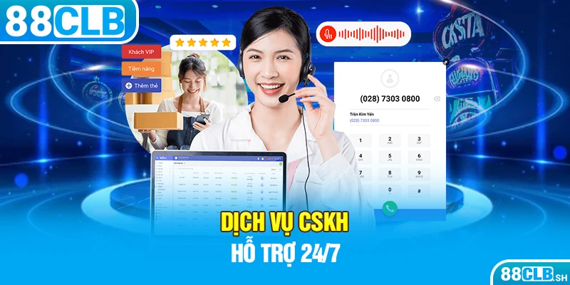 Các kênh liên hệ chính thức của 88CLB - Hỗ trợ anh em 24/7